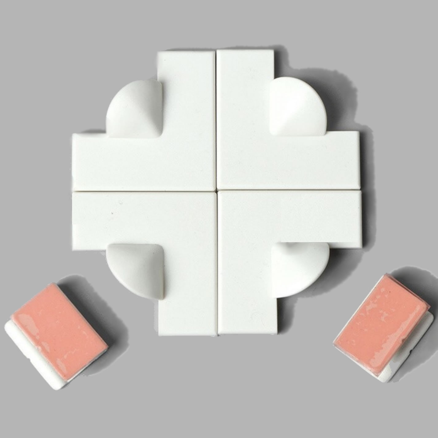 Extra Corner Pieces Set (x4 Corners